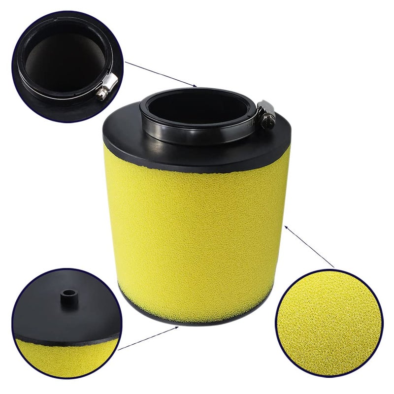 LOCOPOW Air Filter 17254-HN5-670 Replacement for Honda Rancher 350 TRX350TE TRX350TM 2000-2006 Rancher 400 TRX400FA TRX400FGA AT 2004-2007 ATV - Image 3